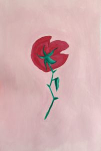 acryl roos lilian van ooijen